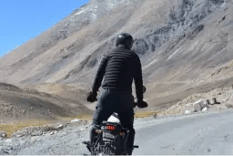 Biking in kinnaur valley